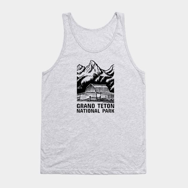 Teton Tranquillity Tank Top by Manzo Carey